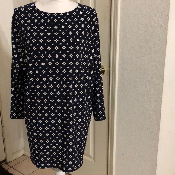 Lauren Ralph Lauren Plus Size Printed Keyhole Top - Picture 2 of 3